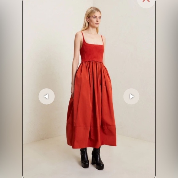 NWT ALC Martina Midi Dress Size XS - Picture 5 of 12